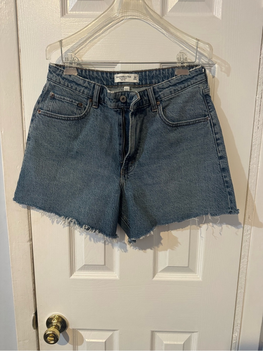nwot abercrombie and fitch curve love the dad short high rise
